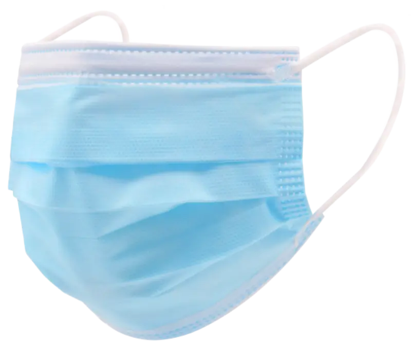 image of a surgical face mask